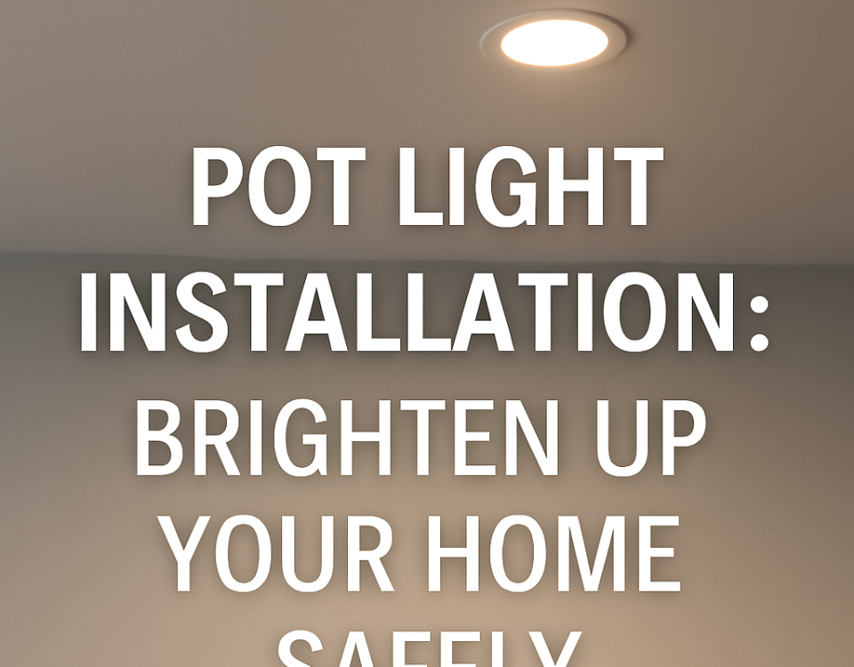 Pot Light Installation Brighten Up Your Home Safely